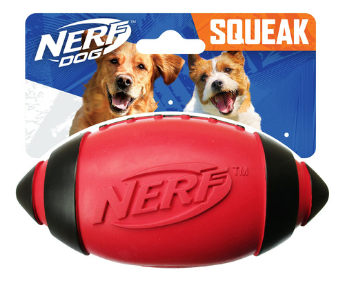 Nerf Dog Juguete De Futbol Americano Para Perros Con Chirria