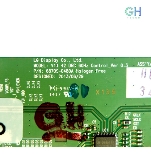 Placa T-com 6870c-0480a Completa / Tv Lg 42 Pulgadas (Usado)