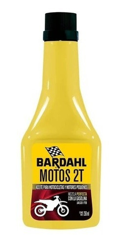 Aceite Bardahl Para Moto 2t  De 250 Ml