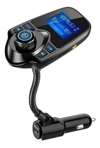 Nulaxy Wireless In-car Bluetooth Transmitter Fm Transmitter 