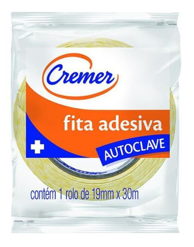 Fita Adesiva Para Autoclave 19mm X 30m - Cremer