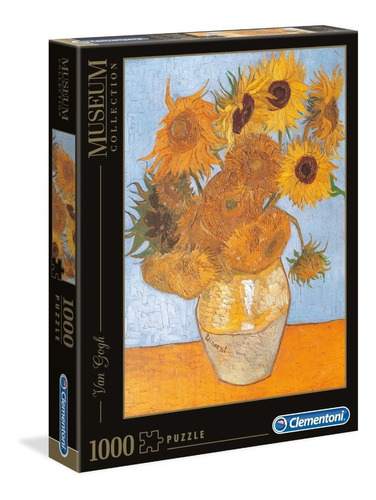 Rompecabezas Van Gogh Los Girasoles 1000 Piezas Clementoni