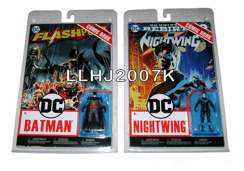 Batman Thomas W. & Nightwing Dc Page Punchers Mcfarlane Baf