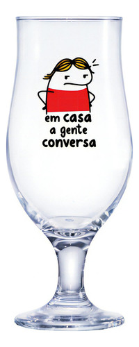 Taça Royal Beer Em Casa Flork Mães 330ml Cor Incolor