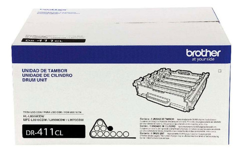 Drum Brother Dr411cl Mfcl8900cdw Hll8360dw Tinta Negro