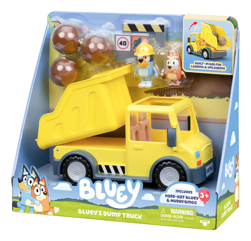 Camión Con Palanca Accesorios Y Figuras Bluey