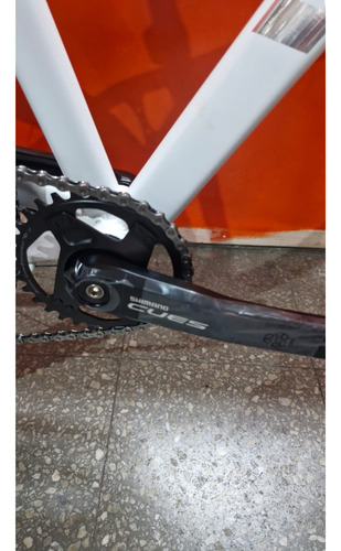 Bicicleta Venzo Stinger Mtb R29 Monoplato 10 Vel Shimano Negro/blanco S