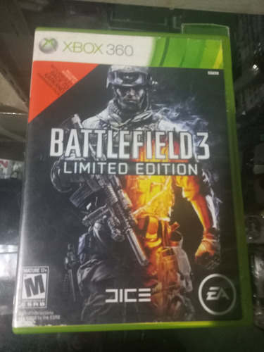 Battlefield 3 Límited Edición Xbox 360 