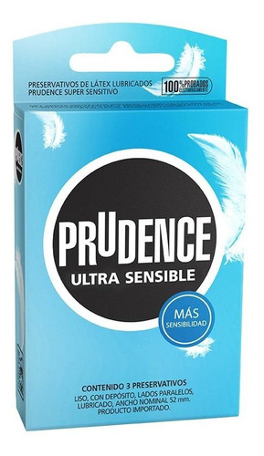 Condones Prudence Ultra Sensible X 3