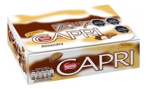 Chocolate Capri Almendra 