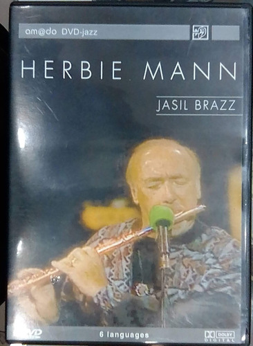 Herbie Mann. Jasil Brazz. Dvd Org Usado. Qqf. Ag.