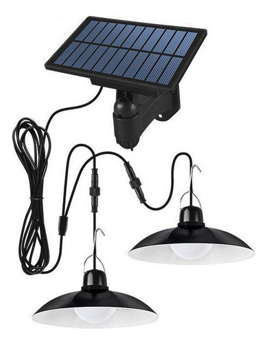 Luz Solar De Control Remoto Uno A Dos