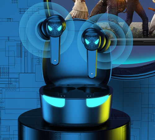 Auriculares Intrauditivos Inalámbricos Gamer Spider-man