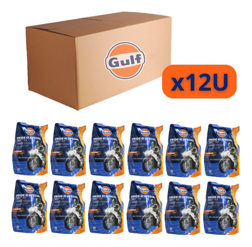 Gulf Pride 4t Special 20w50 Doy Pack X1l (caja X12)