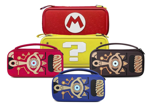 Estuche Protector Para Nintendo Switch + Lamina De Vidrio.