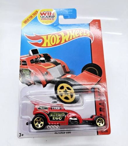 Hot Wheels 2014 Altered Ego Hw Race 167/250 Red New On Card