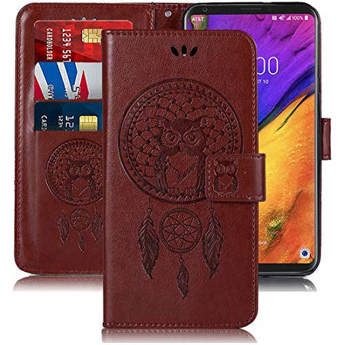 Funda Cartera Para LG V30 V30s V30 Plus V35 V35 Thinq Caf-02