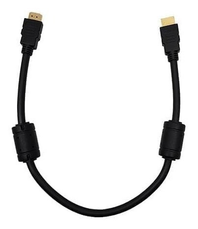 Cable Hdmi 50cm 0.5m Dorado V2.0 Con Filtros 2160p 4k X 2k