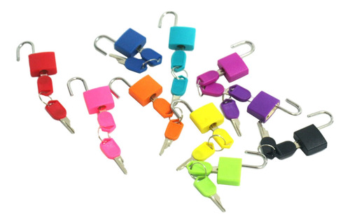 10 Piezas De Color Montessori Locks Montessori Juguete De