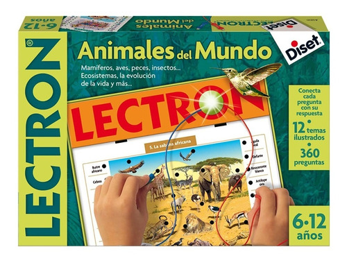 Juego Didactico Lectron Animales Del Mundo