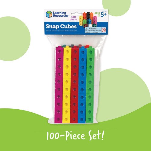 Cubos De Aprendizaje Multicolores 100 Piezas Educativas