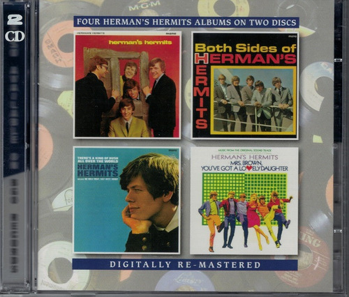 Herman's Hermits Four Albums On Two Discs Cd 