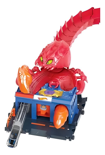 Pista Da Hot Wheels City Ataque Escorpião Brinquedo - Mattel