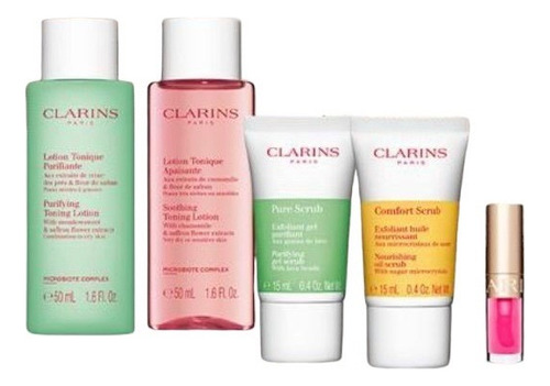 Set Clarins Detox & Clean Mini Edición Limitada Original