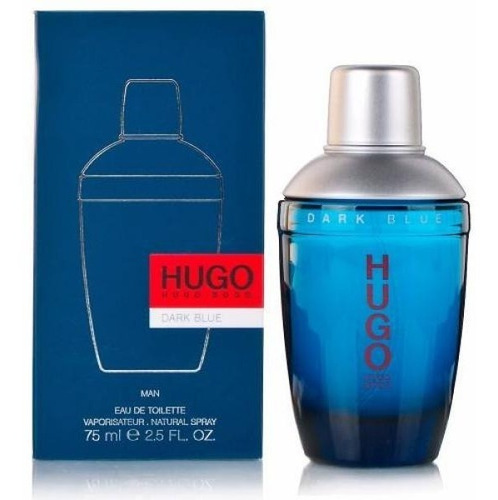 Perfume Hombre Hugo Boss Dark Blue Edt 75ml