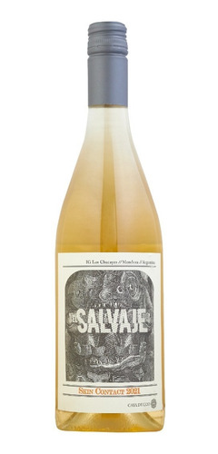 Vino El Salvaje Skin Contact Organico X 750cc - Casa De Uco