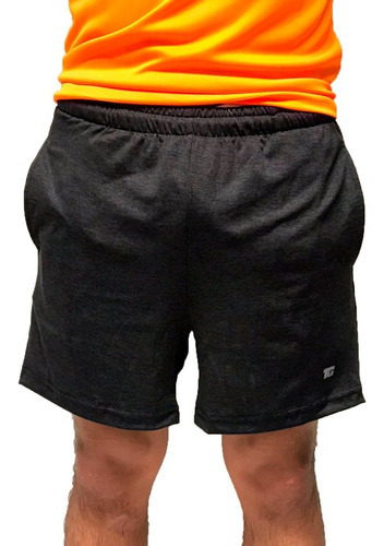 Team Gear Short C/calza Running Hombre Victory5 Pro Gris Ras