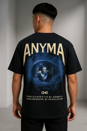 Remera Oversize Hombre Urbana Remeron Gym Xl Anyma