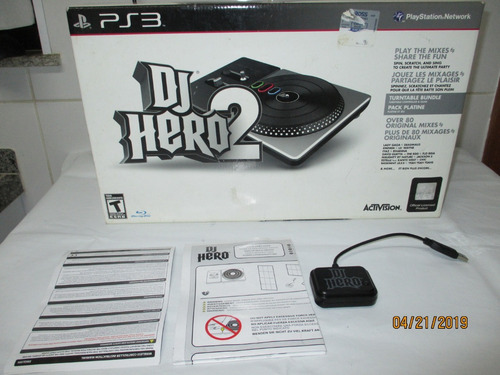 Dj Hero 2/original P/playstation 3(na Caixa) Ler Descrição