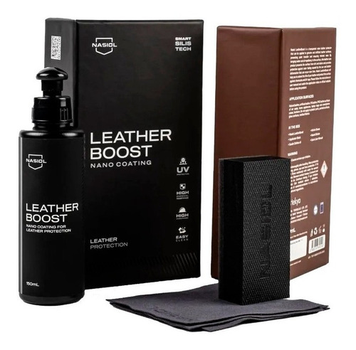 Protetor De Couro Leather Boost 150ml Nasiol