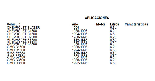 Polea Tensora Chevrolet Tahoe 1995 6.5l Gm Parts