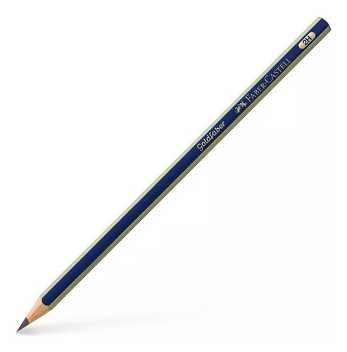 Lapiz Negro Grafito Goldfaber Faber Castell Graduado 2h