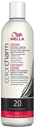 Crema Acondicionadora Wella Colorcharm Volumen 20 946 Ml.