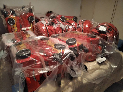 Imagen 4 de 4 de Maleta Para Niños Disney Lightning Mcqueen Original Disney