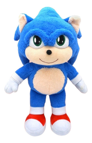 28-30cm Peluche Sonic Tails Silver The Hedgehog  Sin Pliegue