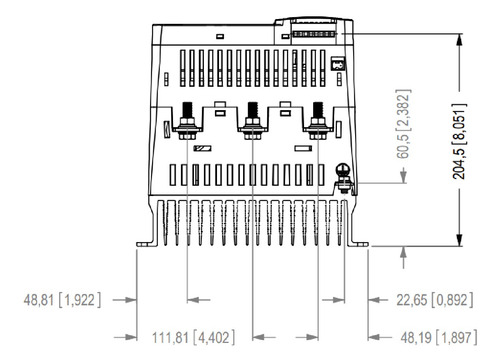 Chave De Partida Ssw07 171a 60cv 220v / 125cv 380v Weg C/nf