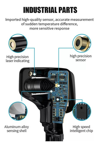 Termometro Digital Infrarrojo Laser Industrial Ir03a