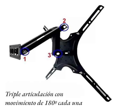 Soporte De Pared Pantalla Sharp De26 A 55 Fijo 0n13b