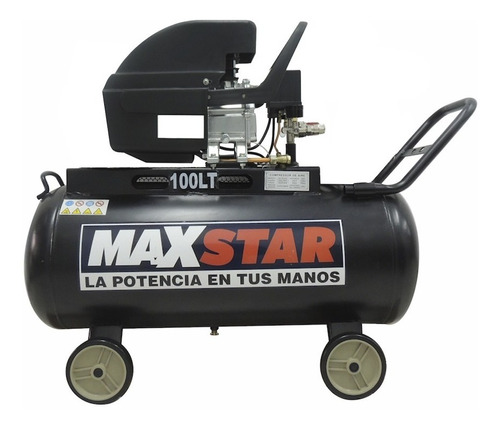 Compresor Maxstar 100lts - 2,5hp - 115lbs La Quincallería