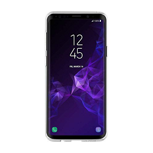 Para Samsung Galaxy S9 Plus Diseño Cristal Color Blanco