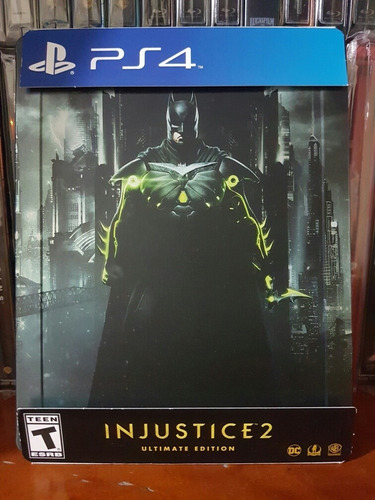 Injustice 2 Legendary Edition Ps4 + Steelbook + Comic + Dlc