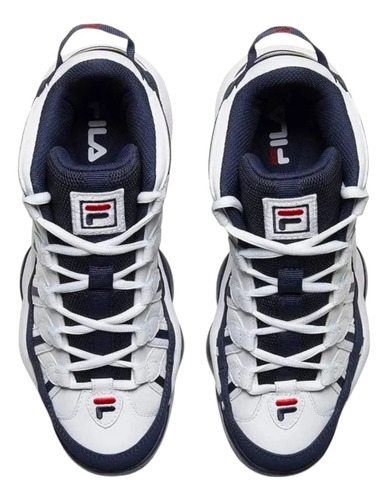 Tenis Fila Hombre Caballero Stackhouse Spaghetti Azul Basquetbol