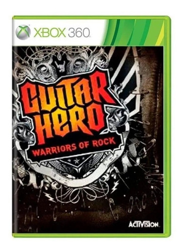 Guitar Hero: Warriors of Rock  Guitar Hero Warrios Of Rock Xbox 360 Físico