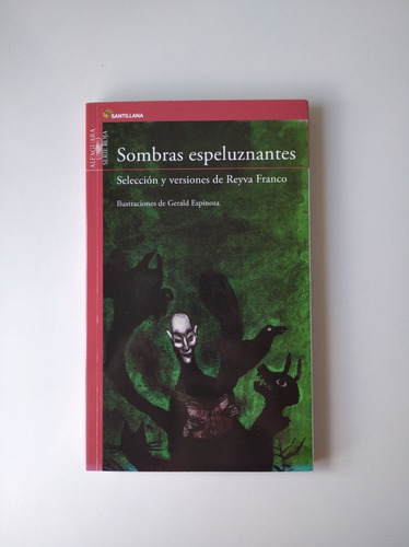 Libro Sombras Espeluznantes Novela Santillana Alfaguara