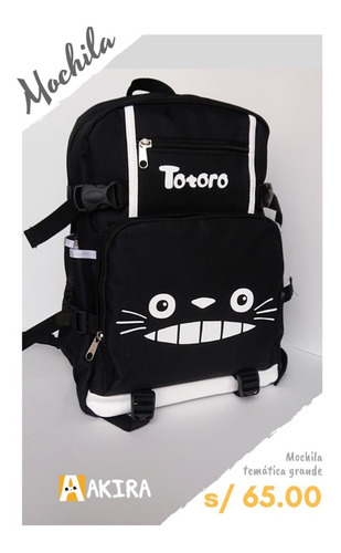 Mochila Anime Grande - Totoro