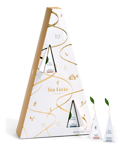 Tea Forte Winter Chalet - Mini Calendario De Adviento Para 1